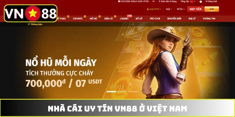 Nhà cái uy tín VN88 ở Việt Nam Nhà cái uy tín VN88 ở Việt Nam